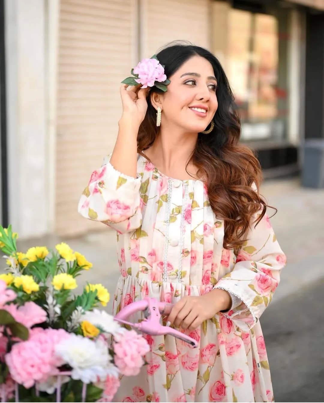 Pink Elegant Frock