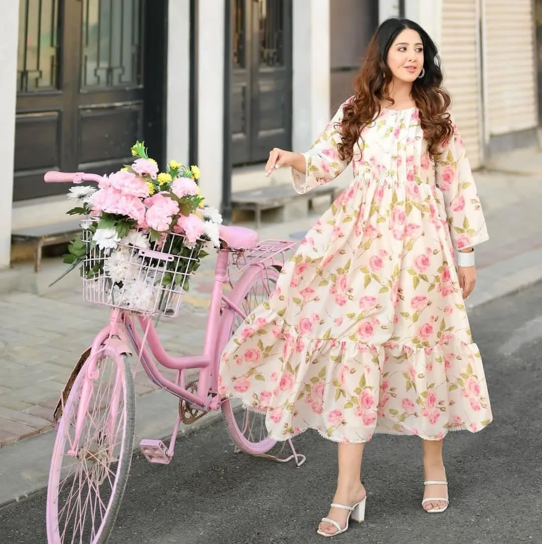 Pink Elegant Frock