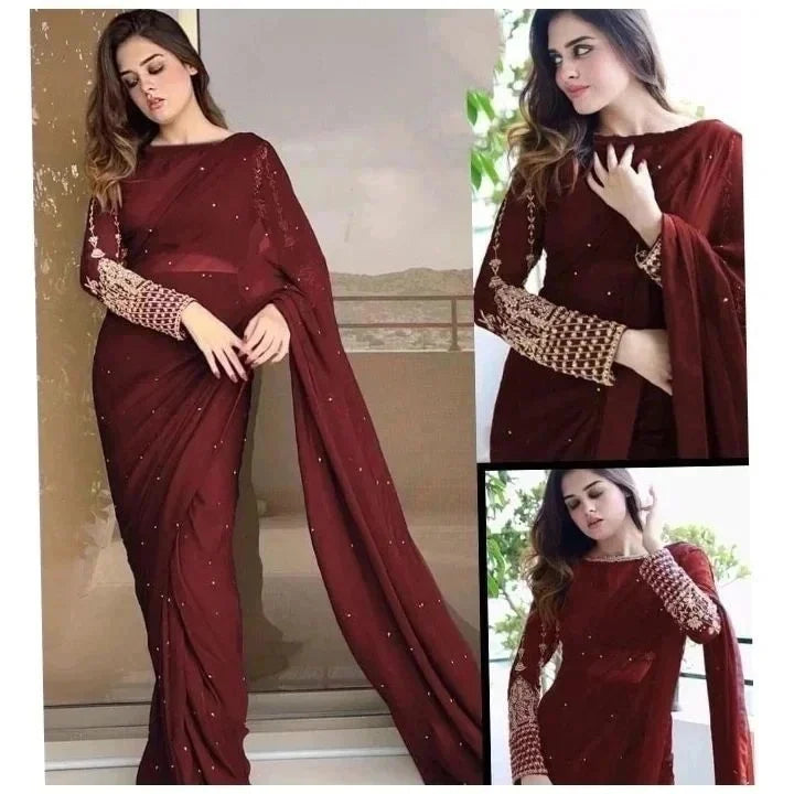 New Arrival Velet Saree
