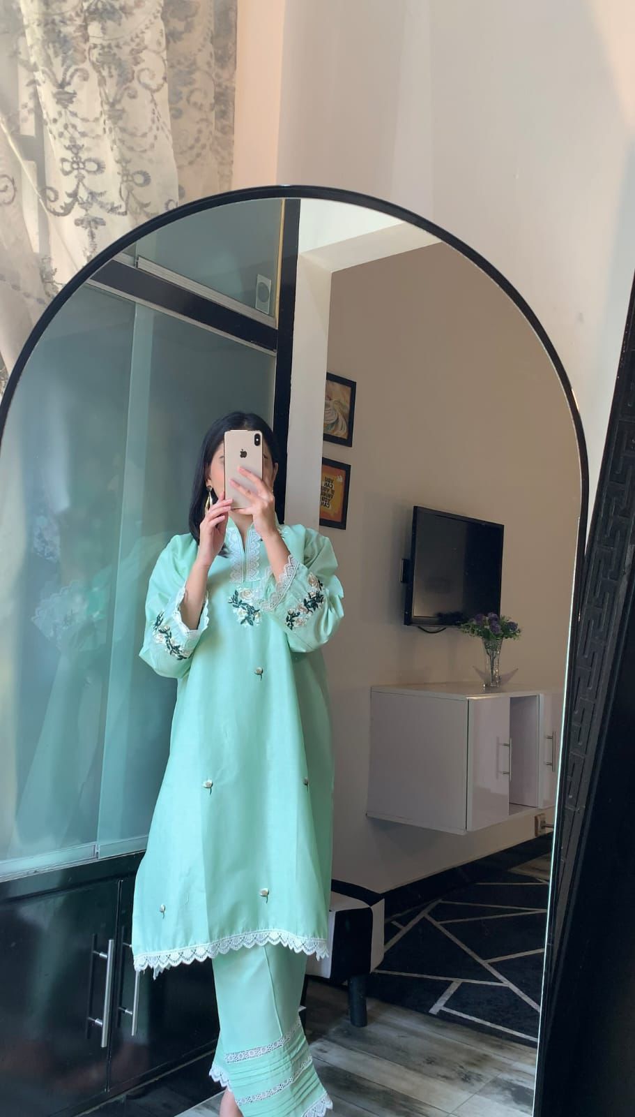 Only Shirt. ( Real Model Shoot ) New Arrival Fully Embroidery 1 pec suit