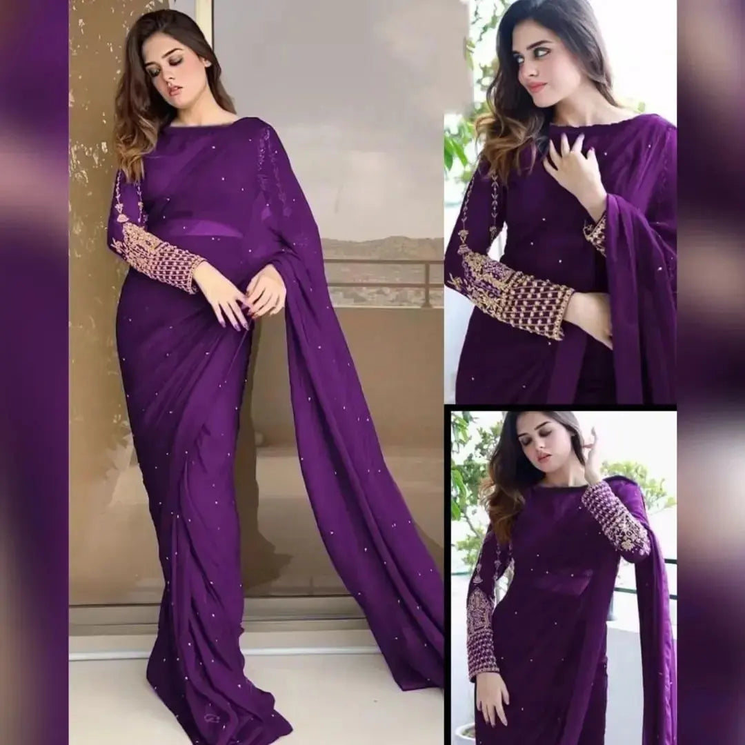 New Arrival Velet Saree