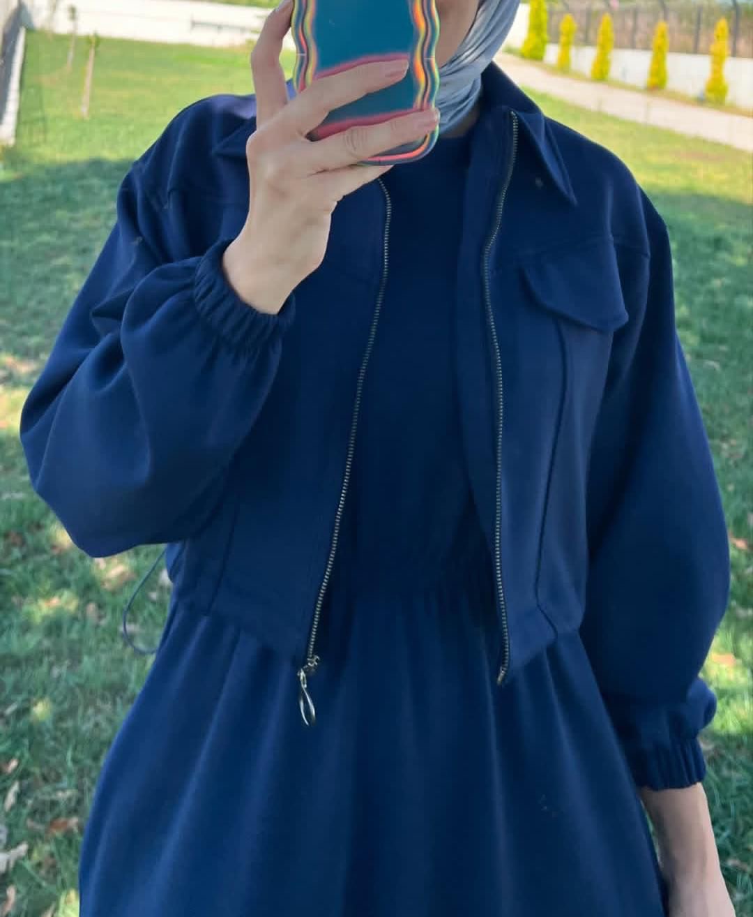 Winter Collection Zipper Coati With Maxi