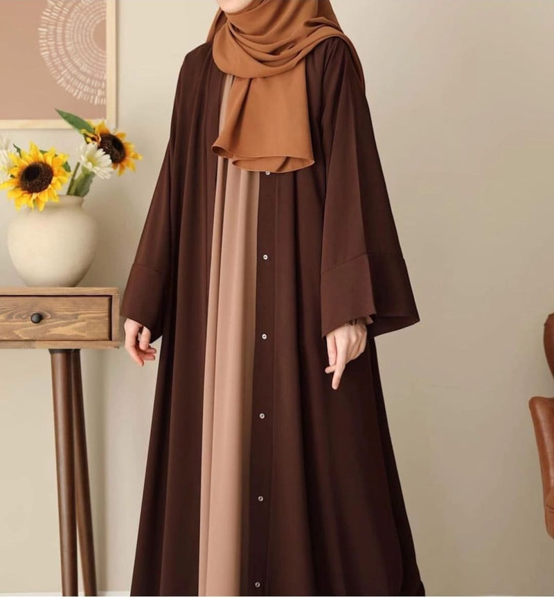 New stylish abaya with inner attached