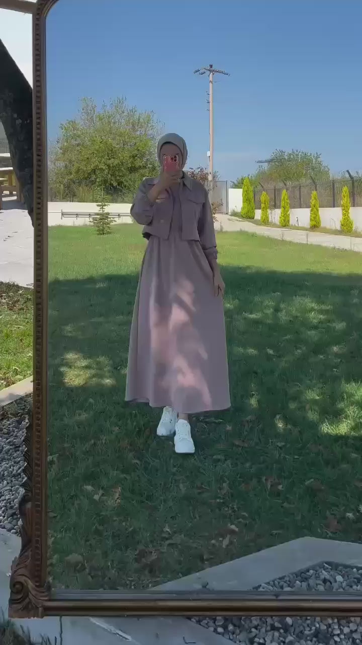 Winter Collection Zipper Coati With Maxi