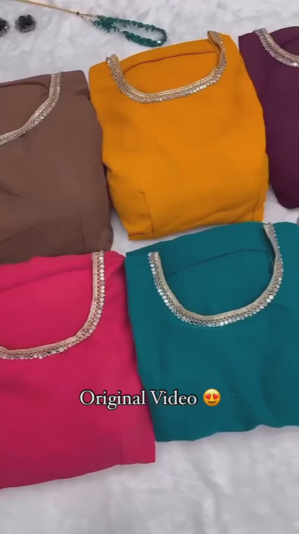 Celeste Flow – Chiffon Maxi Dress with Dupatta