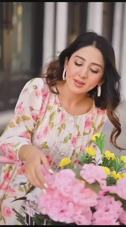 Pink Elegant Frock