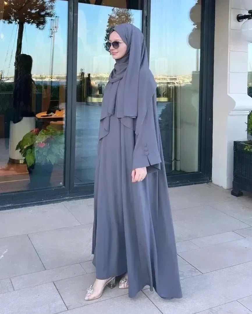 Stylish Abaya With Stollar