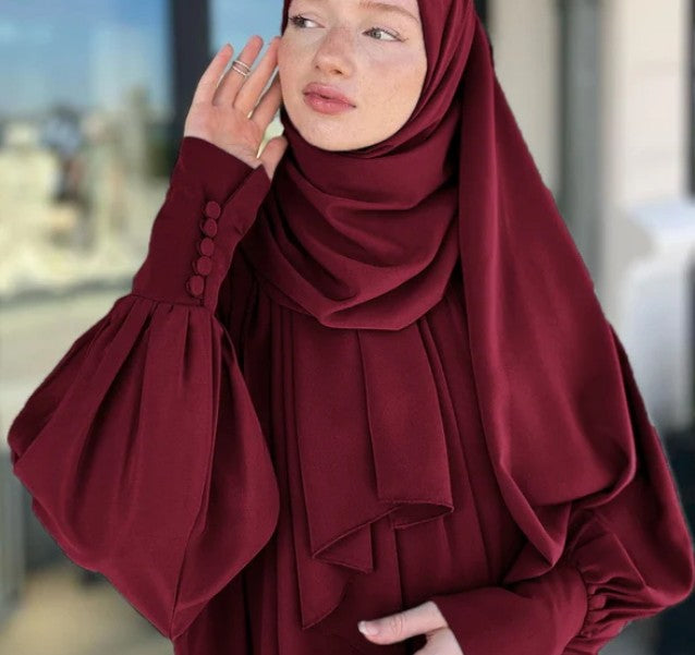 New Arabic Abaya With Belt ( Get 50% Off Limmit Time Offer